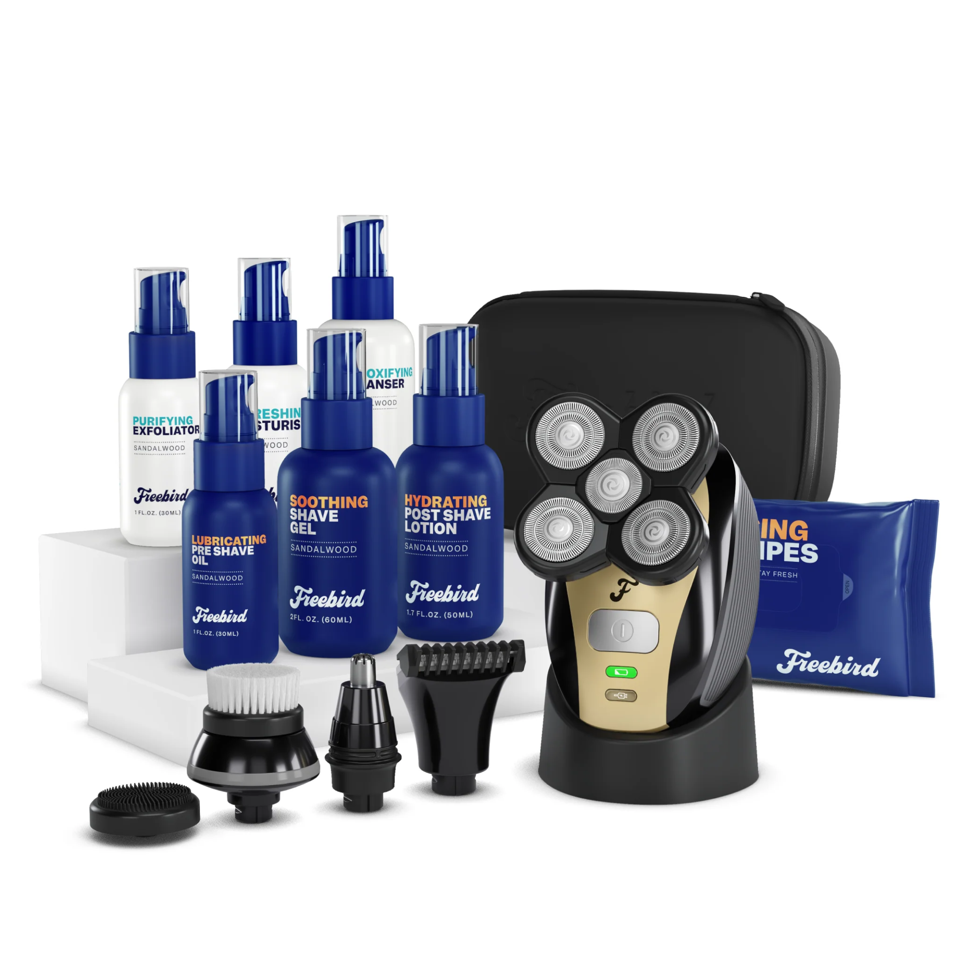Complete Barber Starter Kit for Home & Travel | Perfect Head